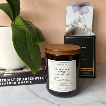 Fresh Sage & Driftwood - Handmade Candles Australia | Petrichor