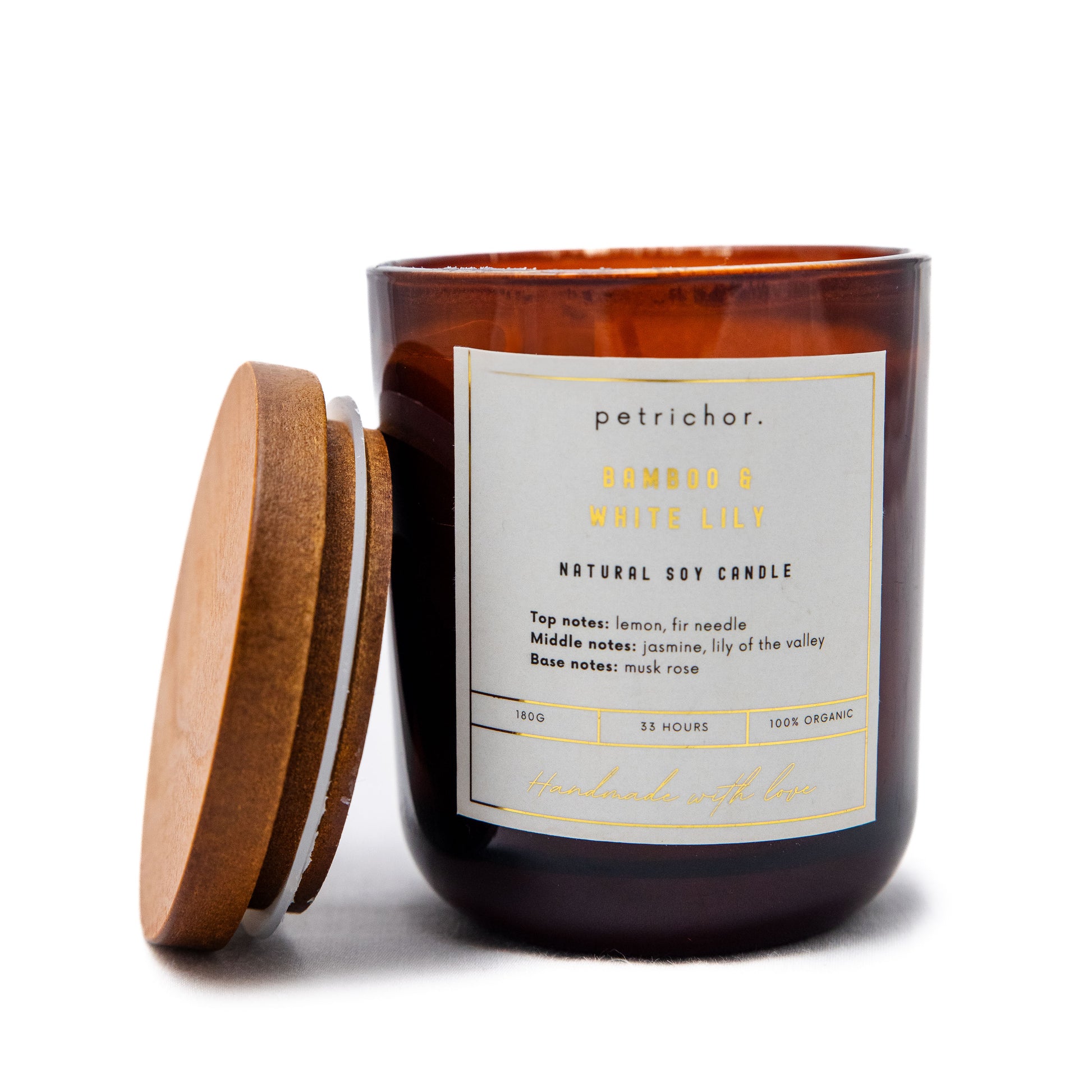 Bamboo & White Lily  - Best scented candles AUstralia | Petrichor