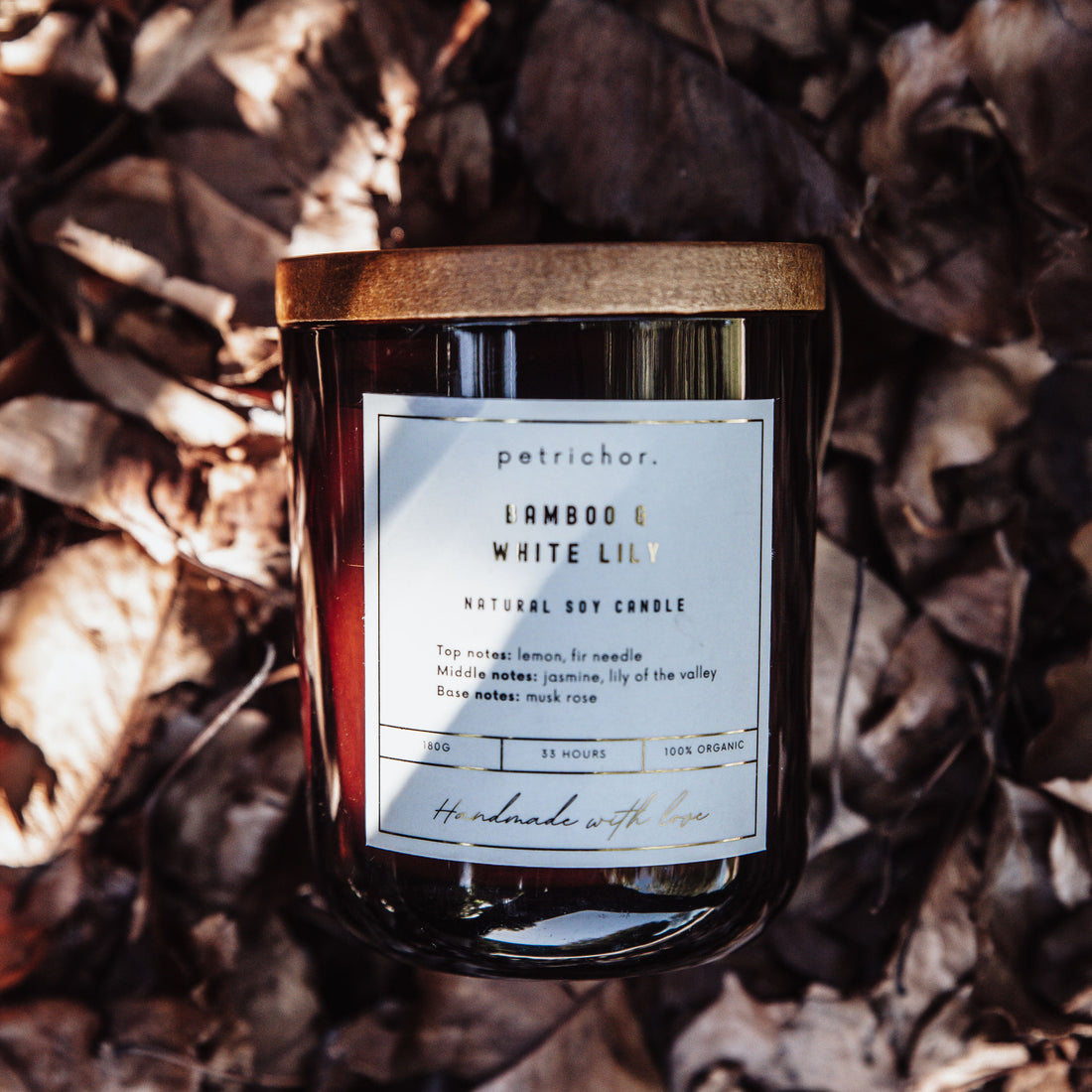 Bamboo & White Lily  - Best scented candles AUstralia | Petrichor