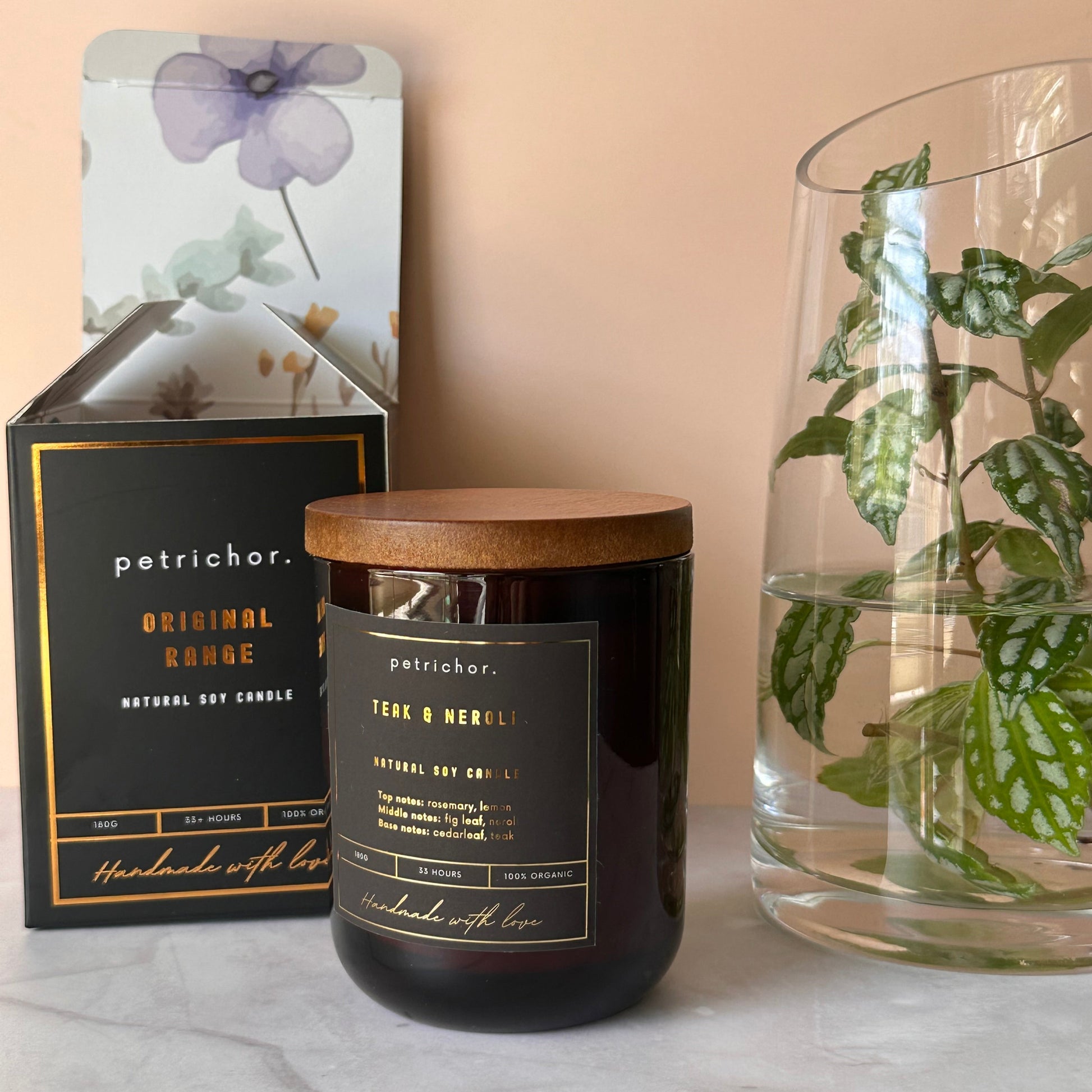 Teak & Neroli - Handmade Candles | Petrichor