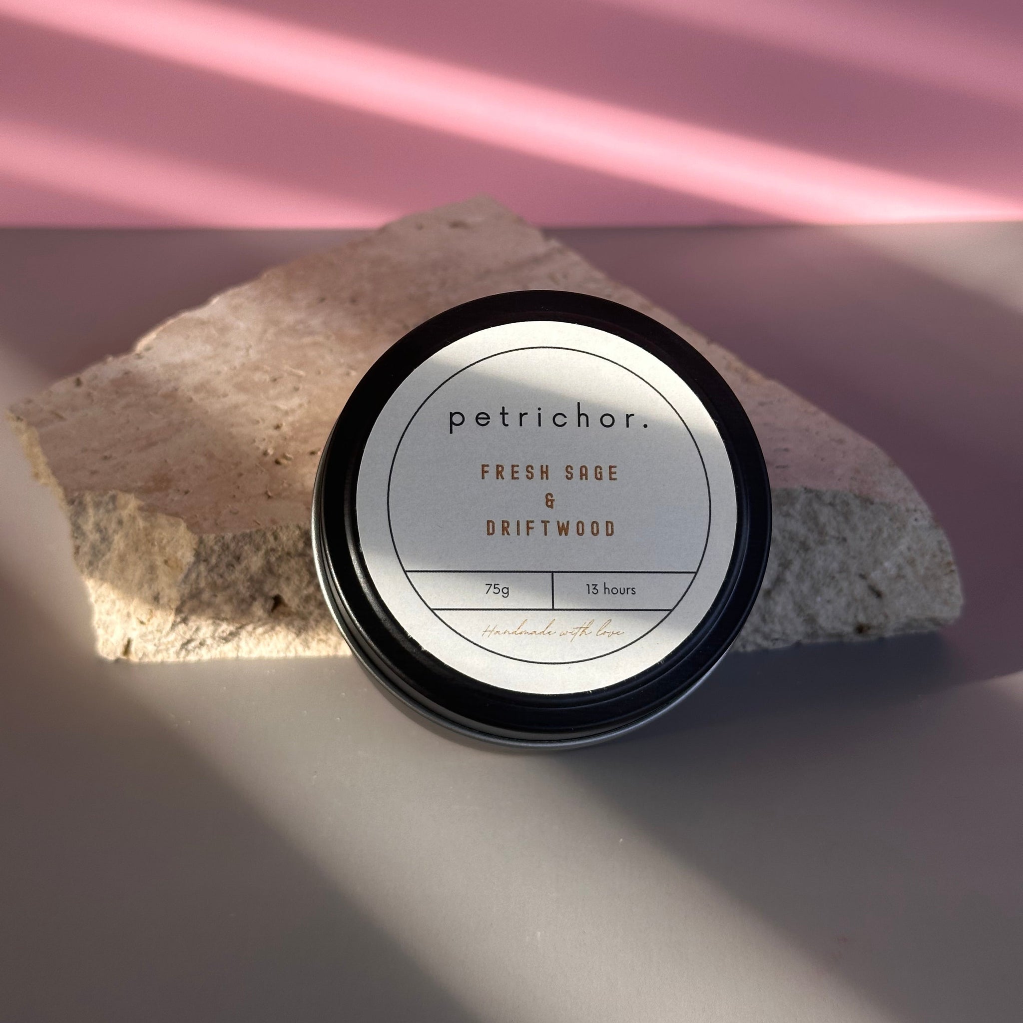 Teak & Neroli | Handmade Candles | Petrichor