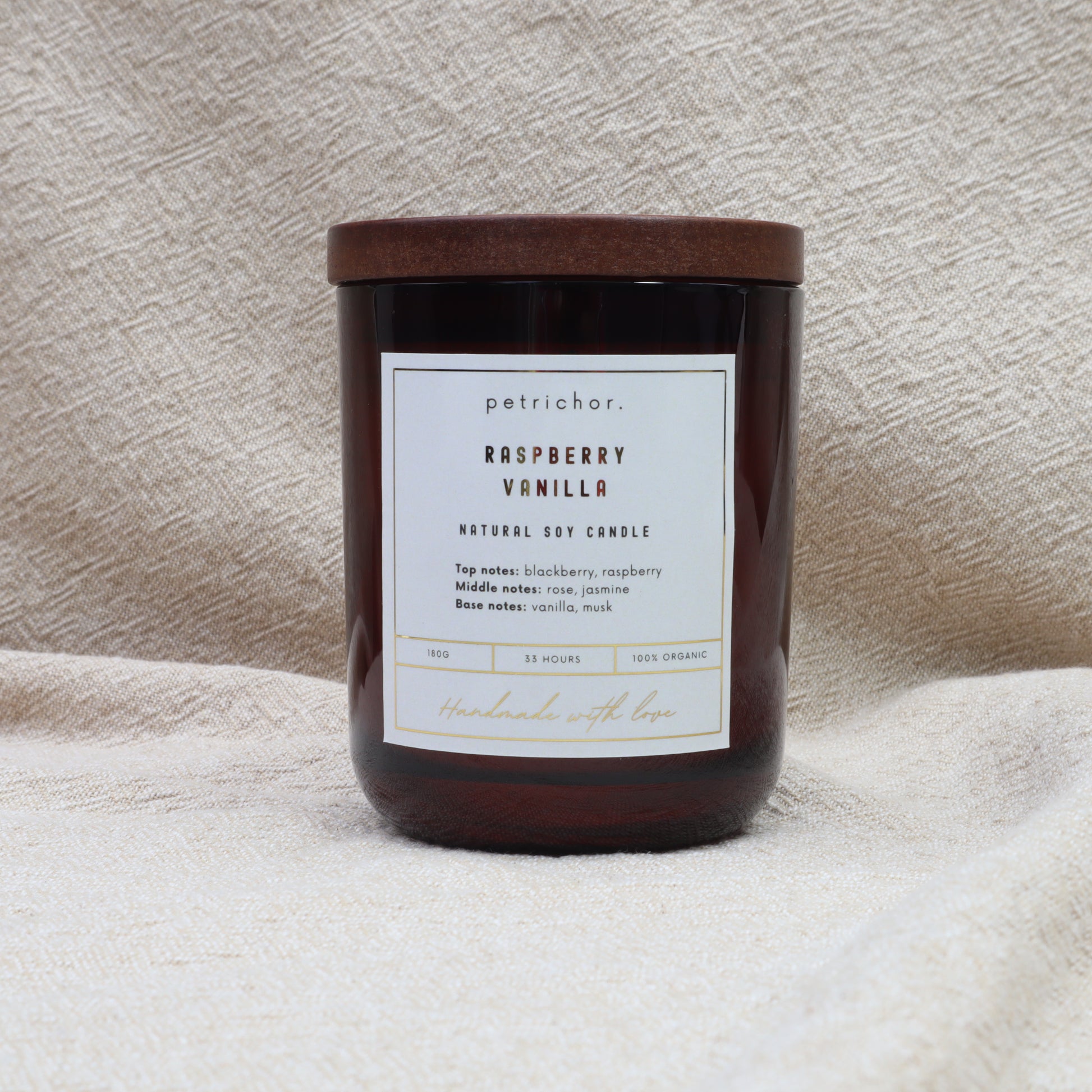 Raspberry Vanilla - Petrichor Candles