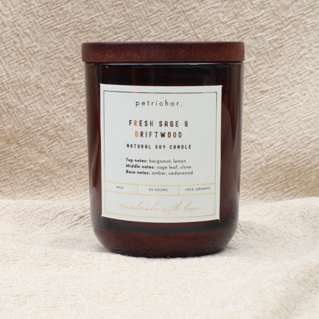 Fresh Sage & Driftwood - Petrichor Candles