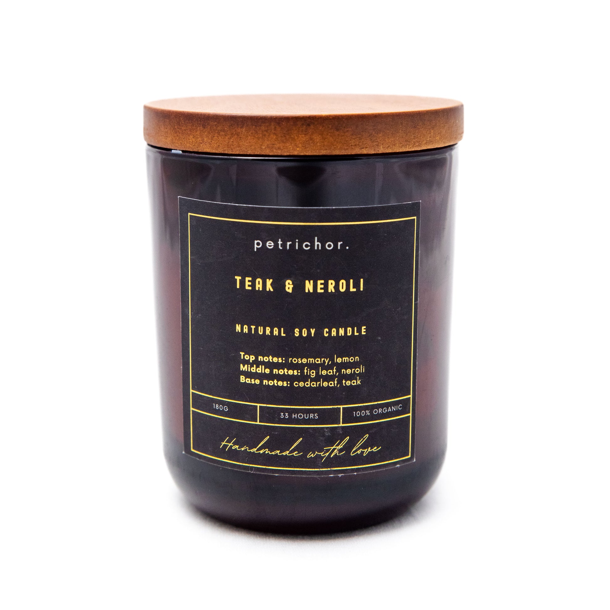 Teak & Neroli - Handmade Candles | Petrichor