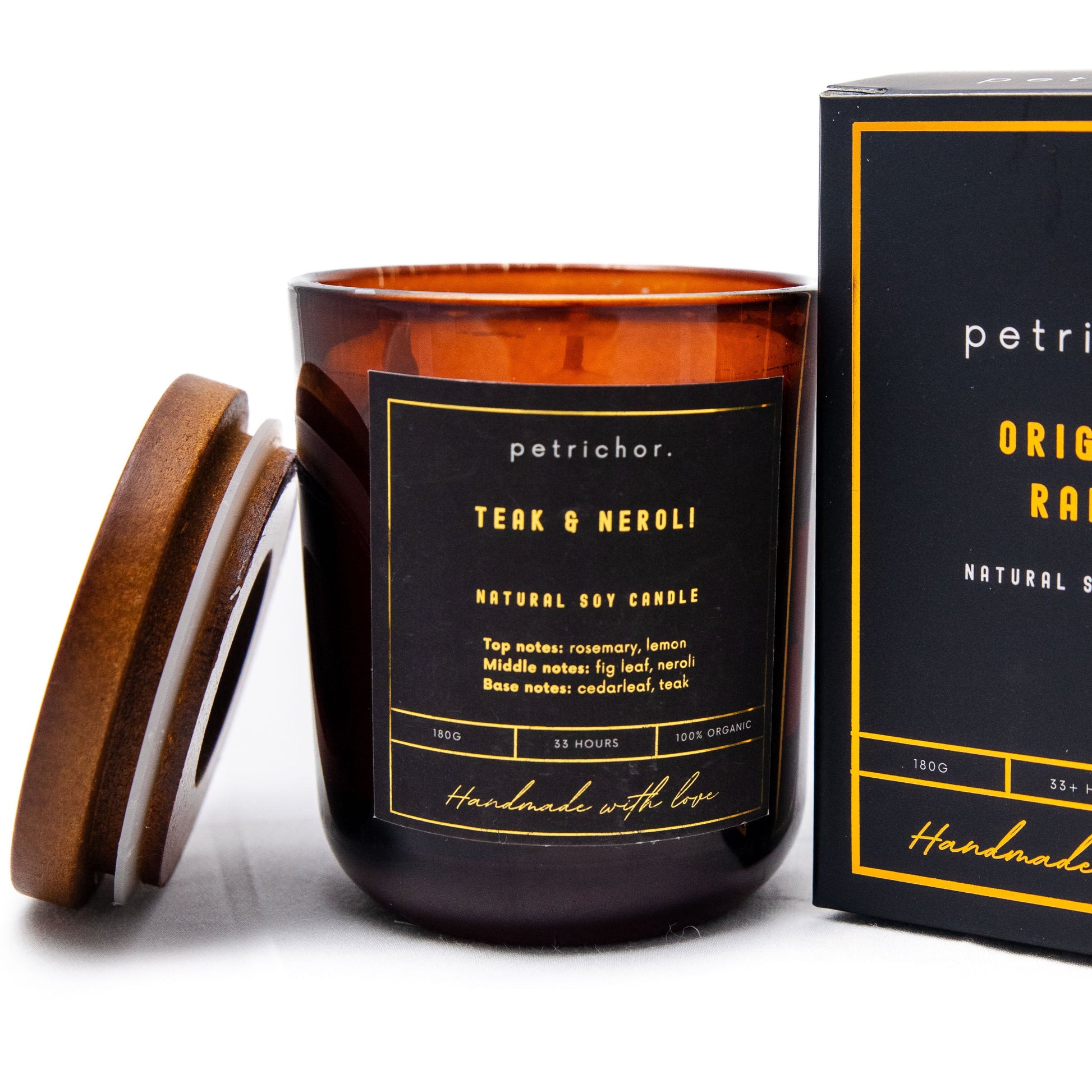 Teak & Neroli - Handmade Candles | Petrichor